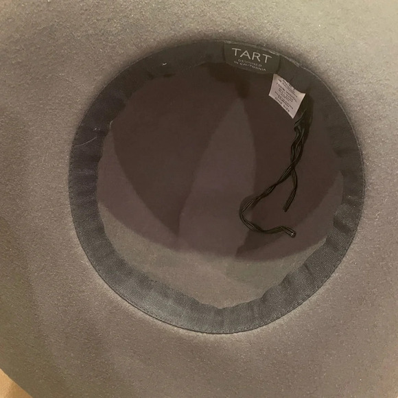 Tart Black Wide Brim Hat 100% Wool - Picture 4 of 4